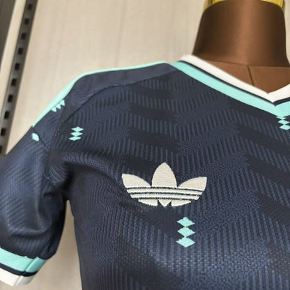 Deutschland Auswärtstrikot 26/27 Damen Fantrikot Blau