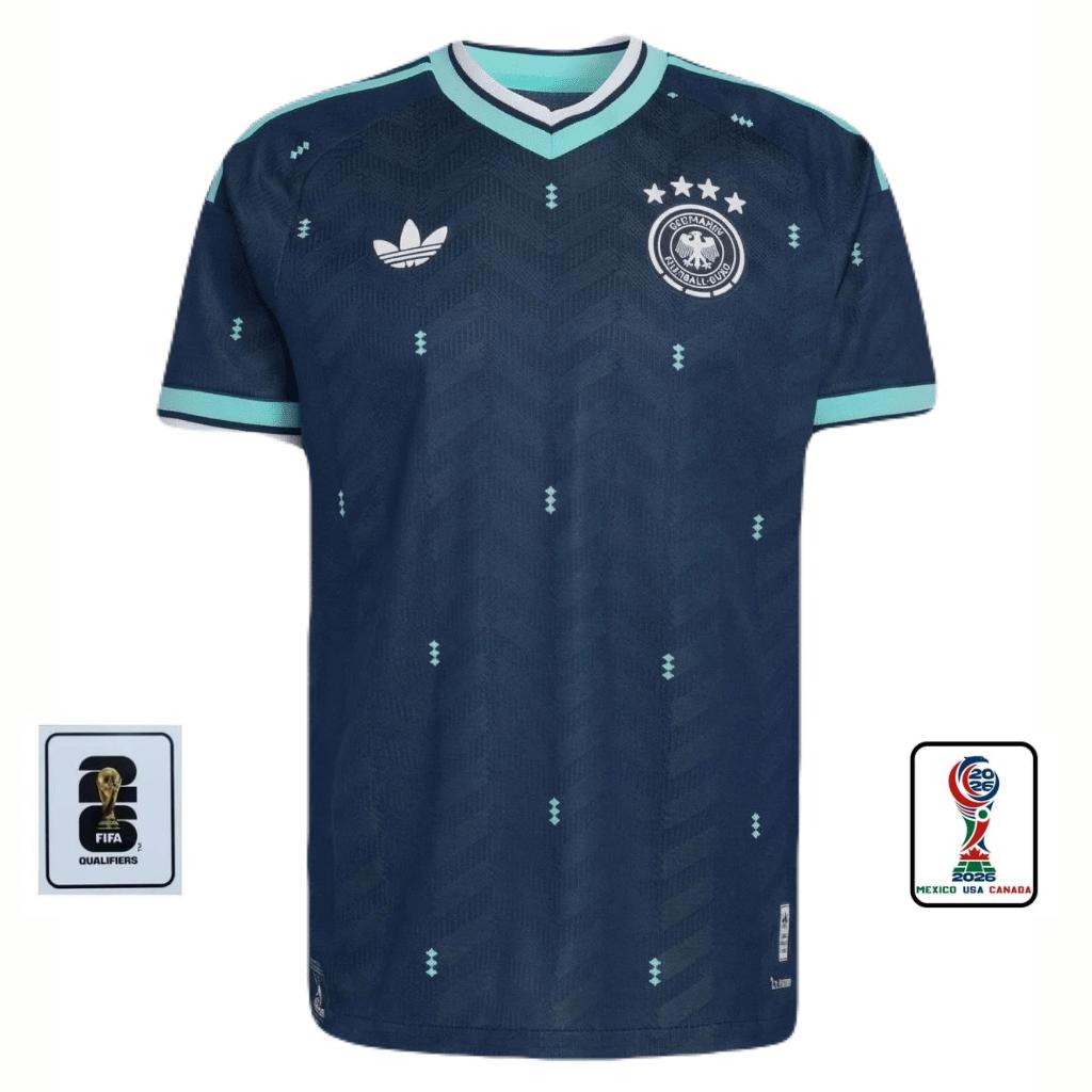 Deutschland Auswärtstrikot 26/27 Herren Fan-version mit WM-Patches