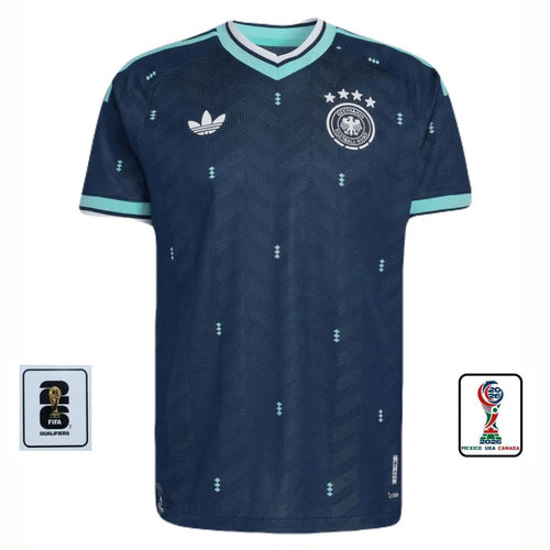 Deutschland Auswärtstrikot 26/27 Herren Fan-version mit WM-Patches
