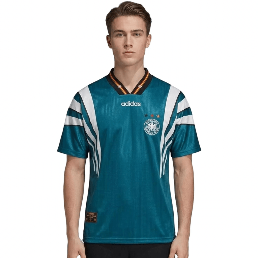 Deutschland Auswärtstrikot 1998 Herren Fan-version (Retro)