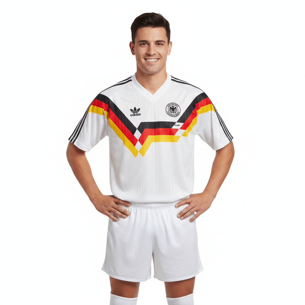 Deutschland Heimtrikot 1990 Herren Fan-version (Retro)
