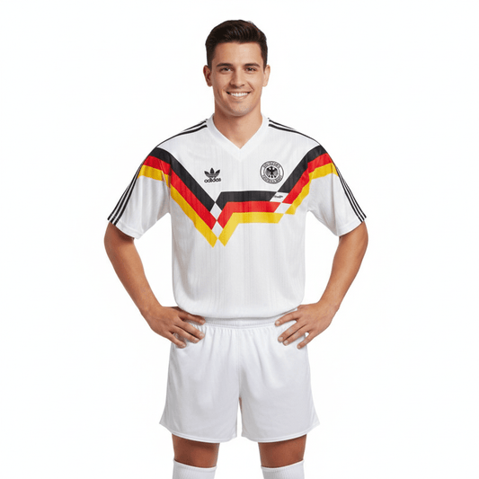 Deutschland Heimtrikot 1990 Herren Fan-version (Retro)