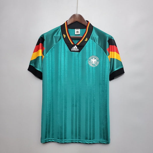Deutschland Auswärtstrikot 1992 Herren Fan-version (Retro)