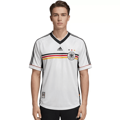 Deutschland Heimtrikot 1998 Herren Fan-version (Retro)