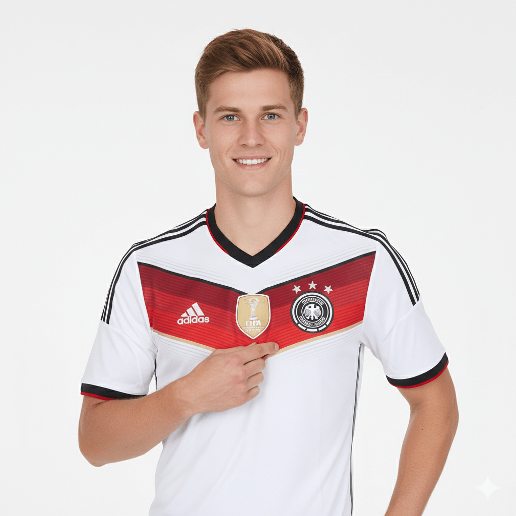 Deutschland Heimtrikot 2014 Herren Fantrikot (Retro)