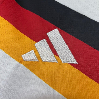 Deutschland Langarm Heimtrikot 26/27 Herren Fan-Version Weiß