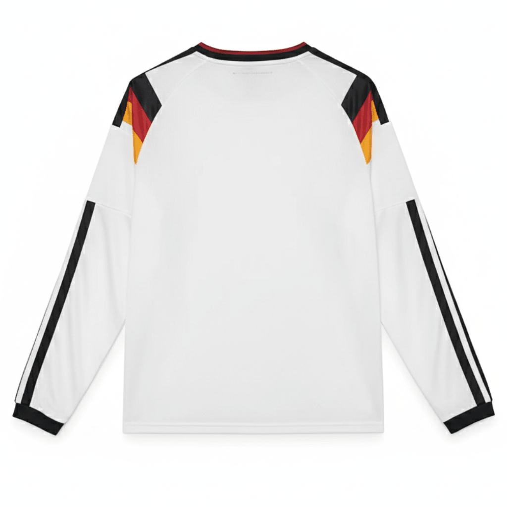 Deutschland Langarm Heimtrikot 26/27 Herren Fan-Version Weiß