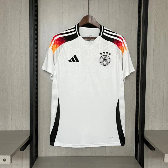 Deutschland Heimtrikot 24/25 Herren Fantrikot Weiß