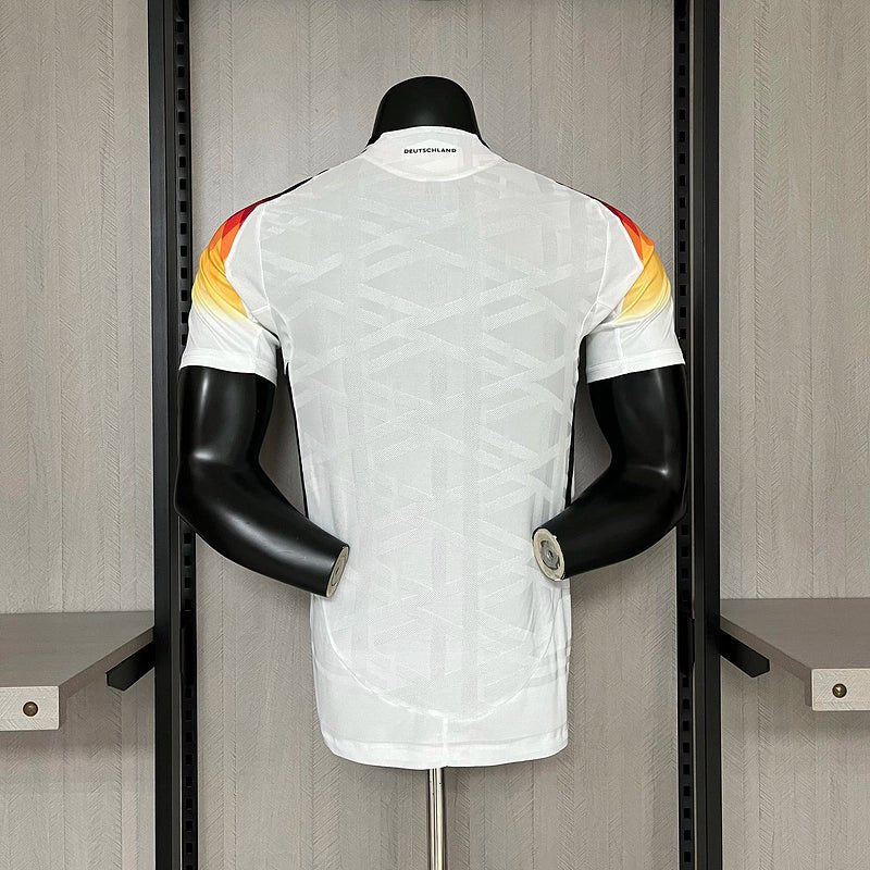 Deutschland Heimtrikot 24/25 Herren Spieler-Version Weiß