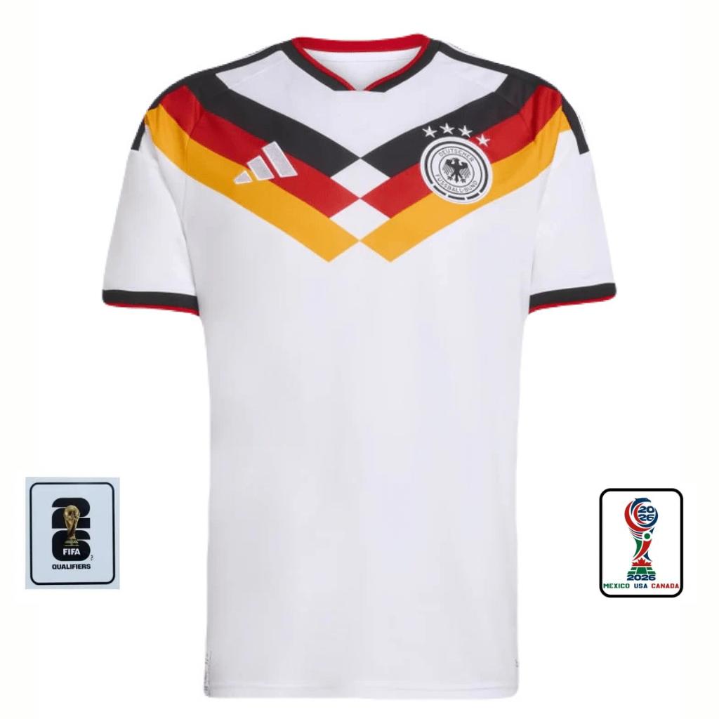 Deutschland Heimtrikot 26/27 Herren Fantrikot mit WM-Patches