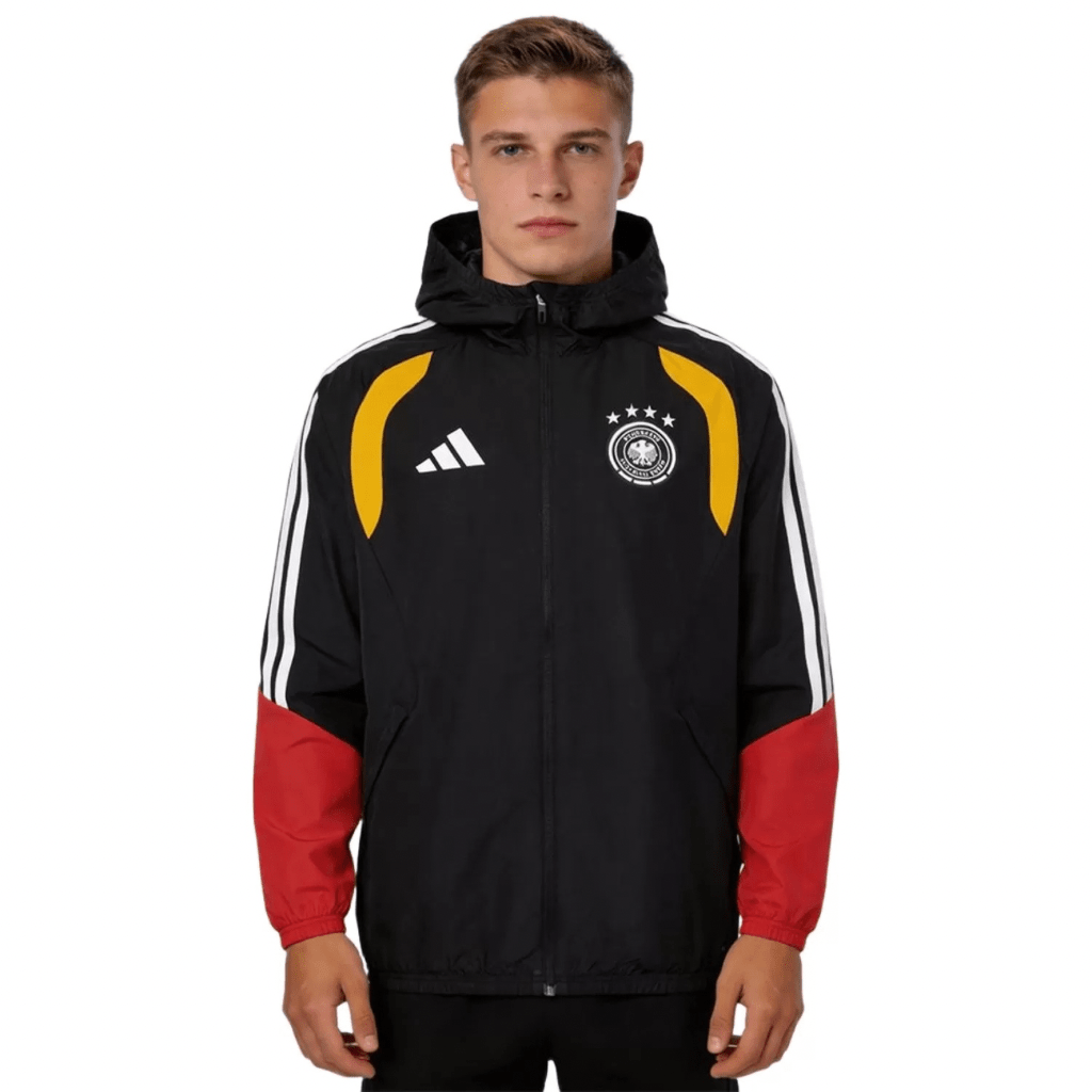 Deutschland Windjacke 26/27 Herren Schwarz