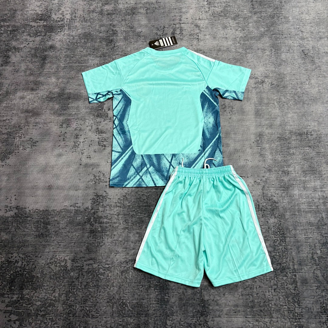 Deutschland Kinder-Set Torwart 26/27 Trikot und Shorts