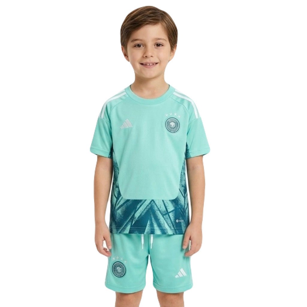 Deutschland Kinder-Set Torwart 26/27 Trikot und Shorts