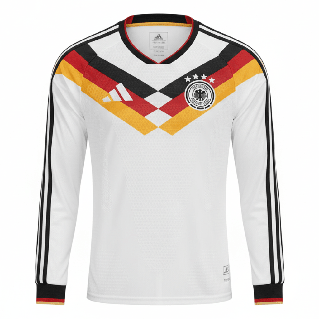 Deutschland Langarm Heimtrikot 26/27 Herren Spieler Version