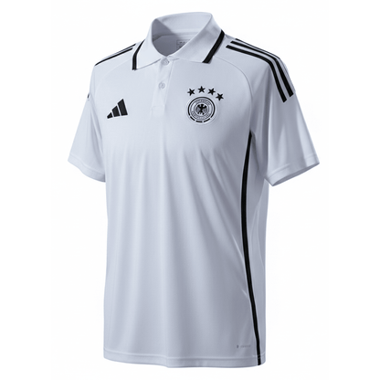 Deutschland Polohemd 26/27 Herren Fan-Version Weiß