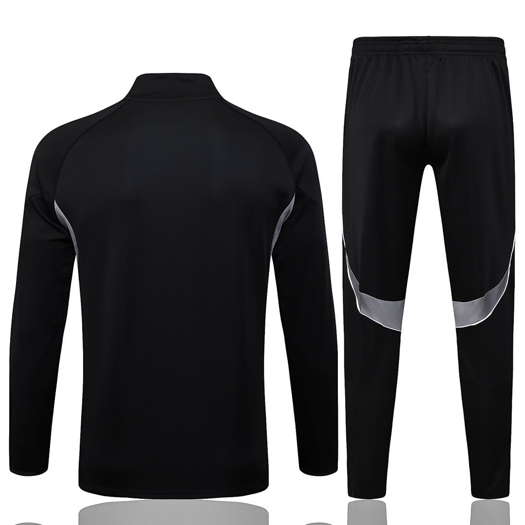 Deutschland Trainingsanzug 2025/2026 Jacke und Hose Schwarz