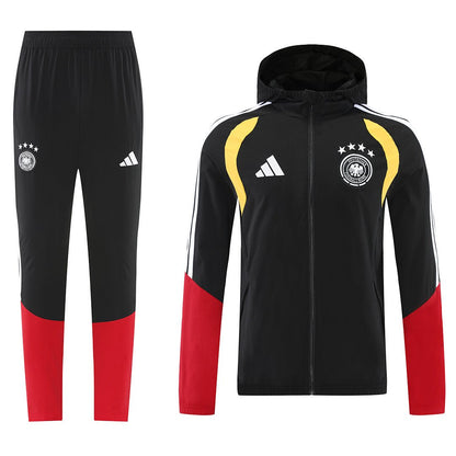 Deutschland Trainingsanzug 26/27 WindJacke und Hose Schwarz