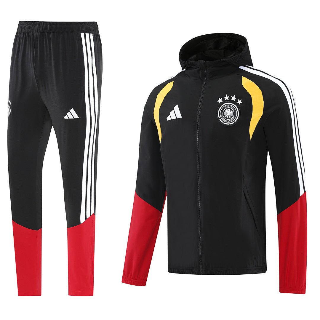 Deutschland Trainingsanzug 26/27 WindJacke und Hose Schwarz