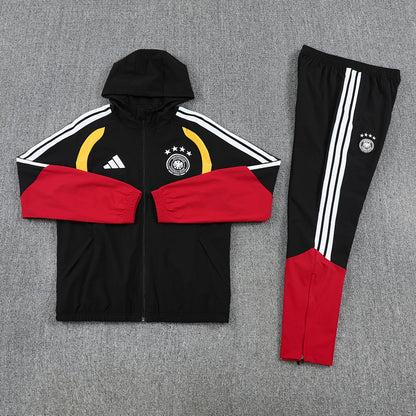 Deutschland Trainingsanzug 26/27 WindJacke und Hose Schwarz