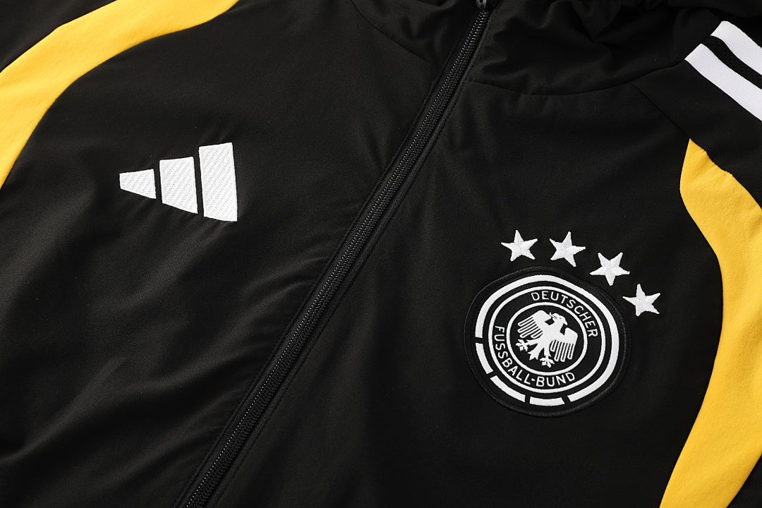Deutschland Trainingsanzug 26/27 WindJacke und Hose Schwarz
