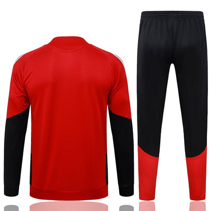 Deutschland Trainingsanzug 26/27 Jacke Rot und Hose Schwarz