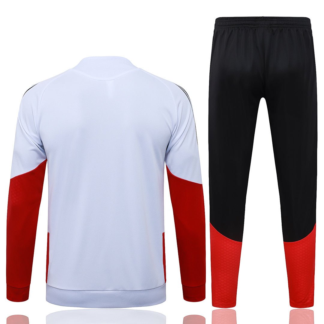 Deutschland Trainingsanzug 26/27 Jacke Weiß und Hose Schwarz