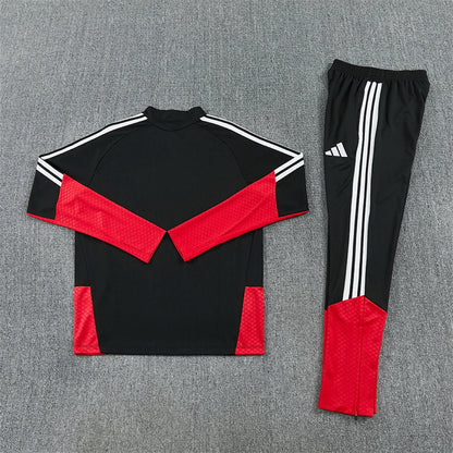 Deutschland Trainingsanzug 2026/27 Herren Jacke und Hose Schwarz