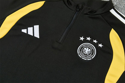 Deutschland Trainingsanzug 2026/27 Herren Jacke und Hose Schwarz