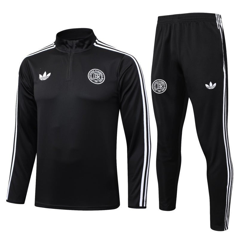 Deutschland Trainingsanzug 125 Jahre 25/26 Jacke und Hose Schwarz