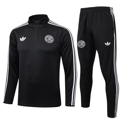 Deutschland Trainingsanzug 125 Jahre 25/26 Jacke und Hose Schwarz