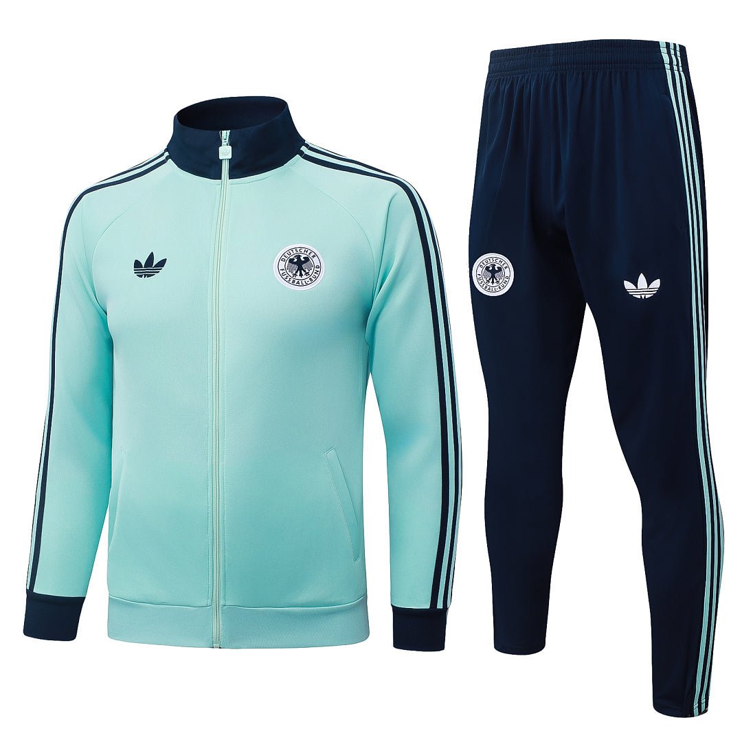Deutschland Trainingsanzug 26/27 Jacke und Hose Blau