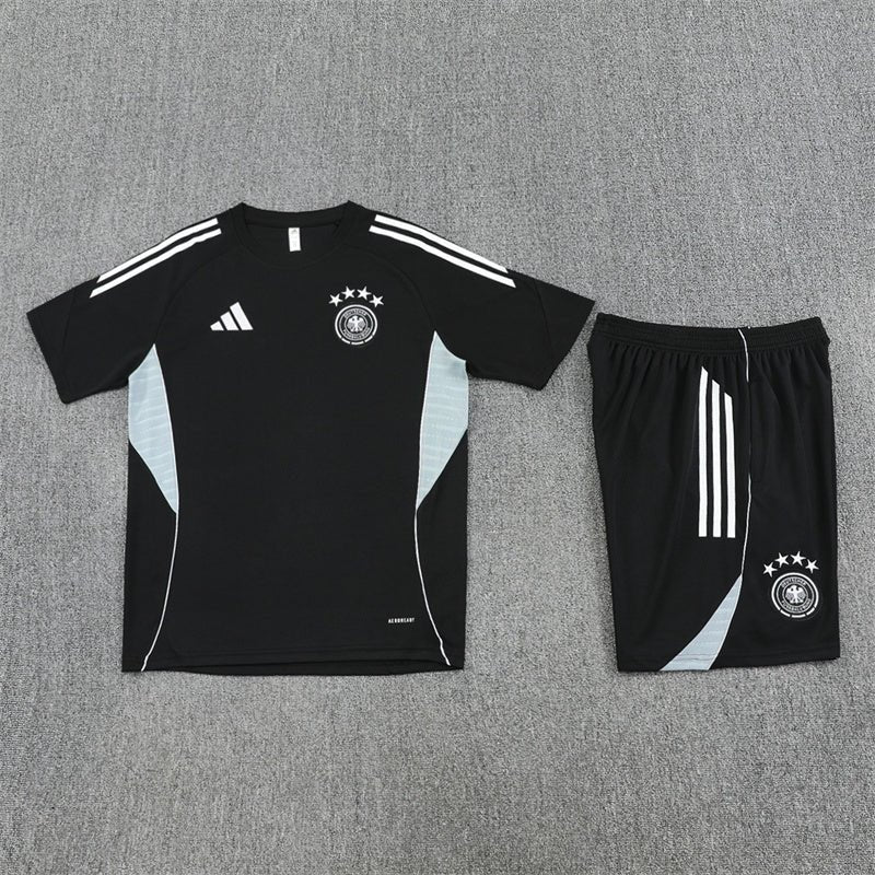 Deutschland Trainingsset 25/26 Trikot und Shorts Schwarz