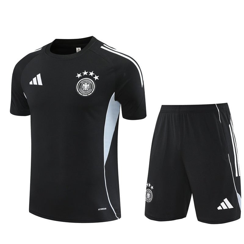 Deutschland Trainingsset 25/26 Trikot und Shorts Schwarz