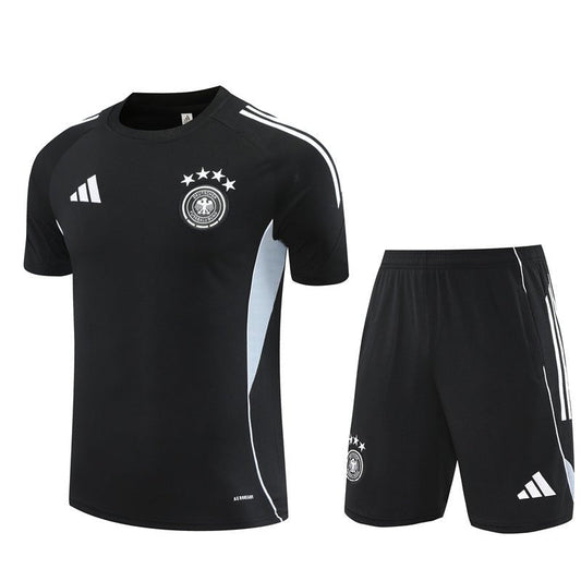 Deutschland Trainingsset 25/26 Trikot und Shorts Schwarz