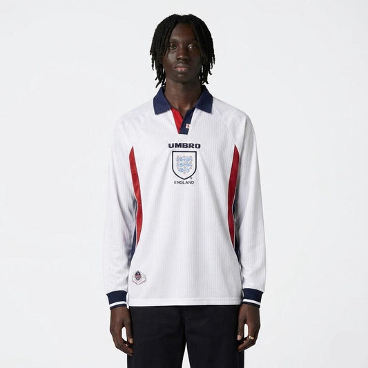 England Langarm Heimtrikot 98/99 Herren Fan-Version (Retro)