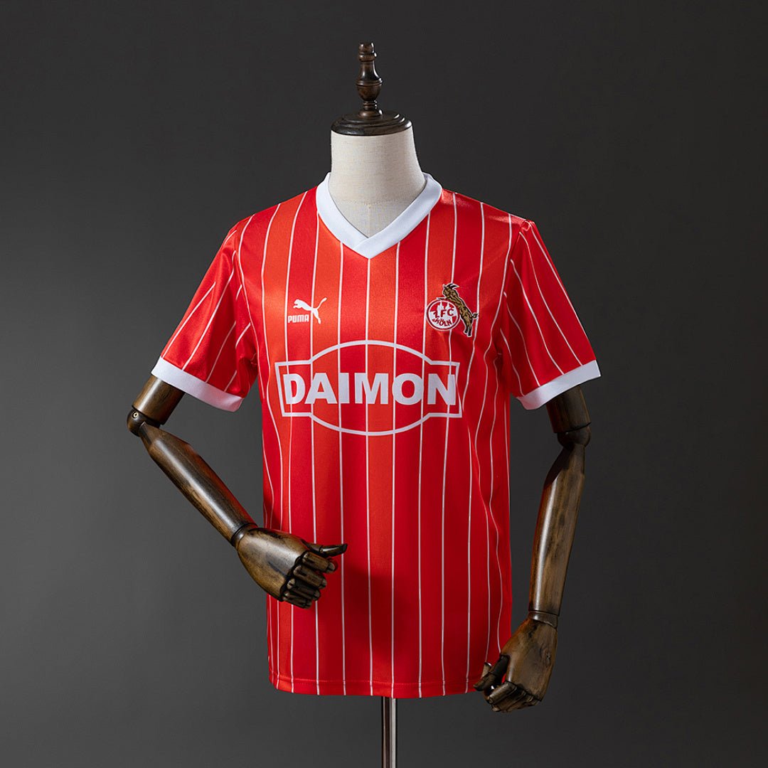 FC Köln Heimtrikot 1985/86 Herren Fantrikot (Retro)