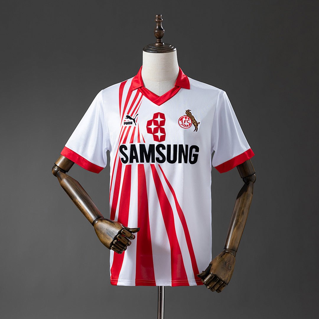 FC Köln Heimtrikot 1990/91 Herren Fantrikot (Retro)