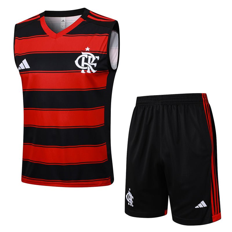 Flamengo Trainingsset Heimtrikot 25/26 Tanktop und Shorts