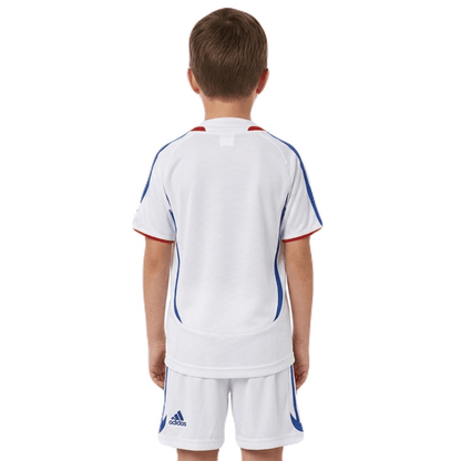 Frankreich Kinder-Set Heimtrikot 2006 Trikot und Shorts (Retro)