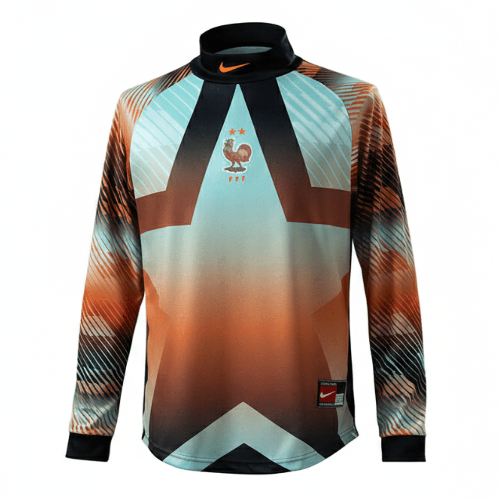 Frankreich Langarm Torwart 26/27 Herren Fan-version