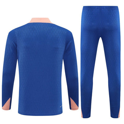 Frankreich Trainingsanzug 25/26 Herren Jacke und Hose Blau