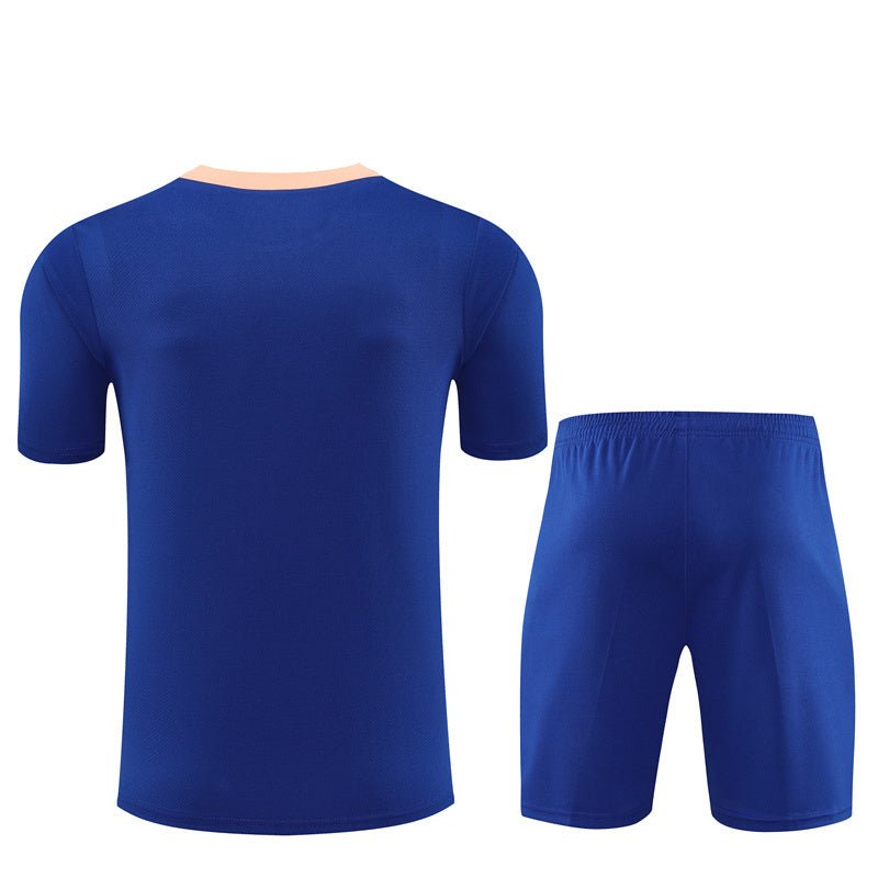 Frankreich Trainingsset 25/26 Trikot und Shorts Blau
