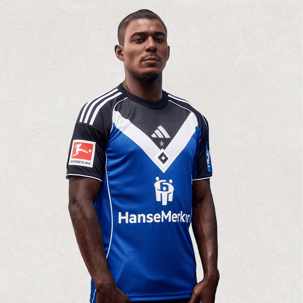 Hamburger SV Auswärtstrikot 2025/26 Herren Fantrikot