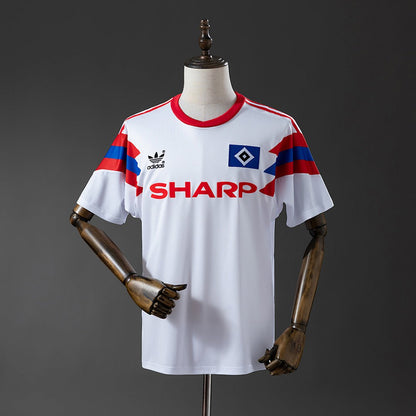 Hamburger SV Heimtrikot 1990/91 Herren Fantrikot (Retro)