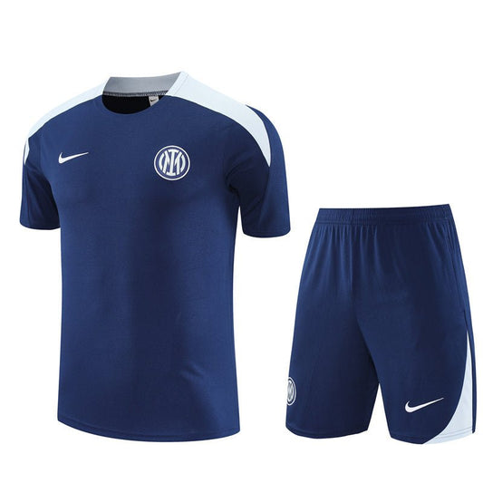 Inter Mailand Trainingsset 25/26 Trikot und Shorts Marineblau