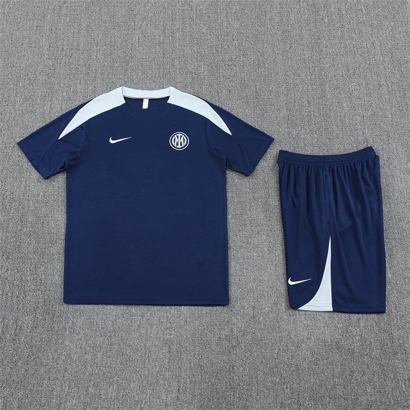 Inter Mailand Trainingsset 25/26 Trikot und Shorts Marineblau