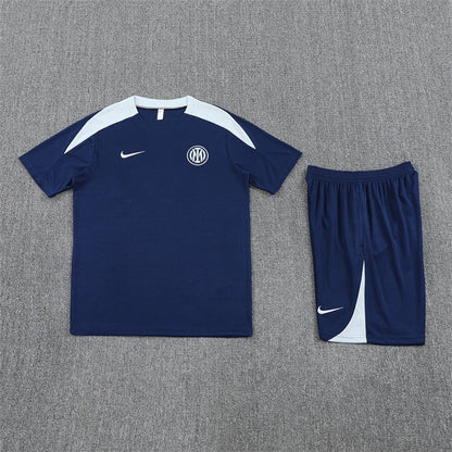 Inter Mailand Trainingsset 25/26 Trikot und Shorts Marineblau