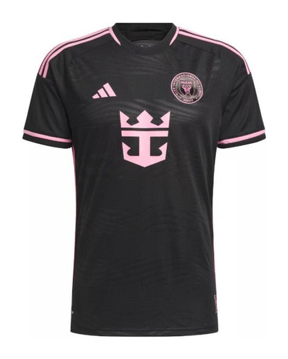 Inter Miami Auswärtstrikot 24/25 Herren Fan-Version Schwarz