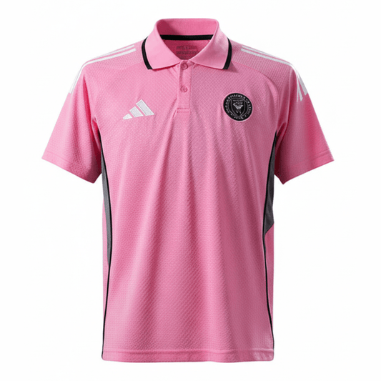 Inter Miami Polohemd 25/26 Fan-version Herren Rosa