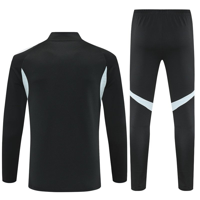 Inter Miami Trainingsanzug 25/26 Herren Jacke und Hose Schwarz